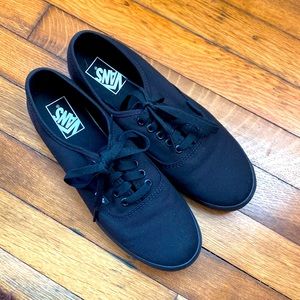 Like new vans. Worn twice. 9.5 womens